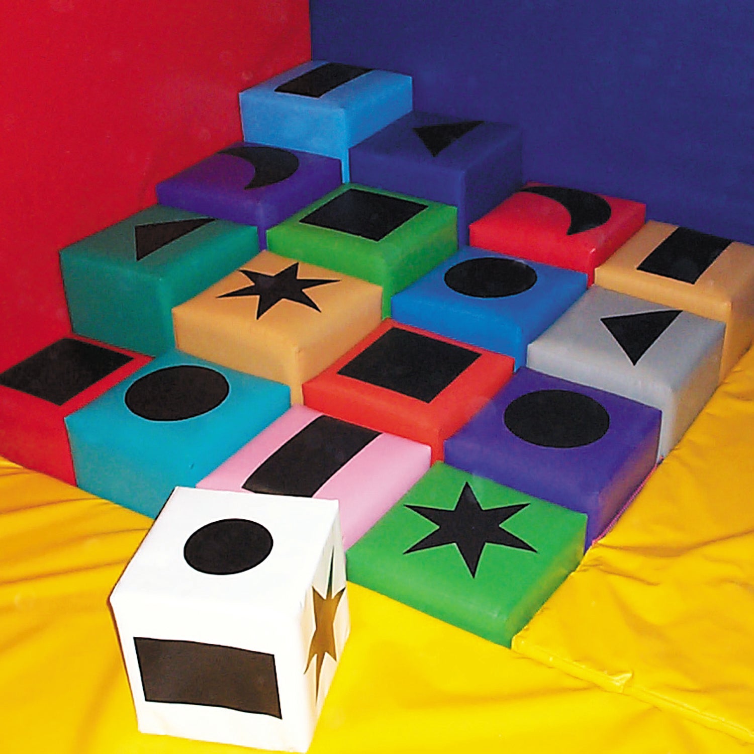 Shape Jumping Blocks Soft Play Blocks | Stepping Stone Blocks | Shapes & Dice – Mike Ayres ...